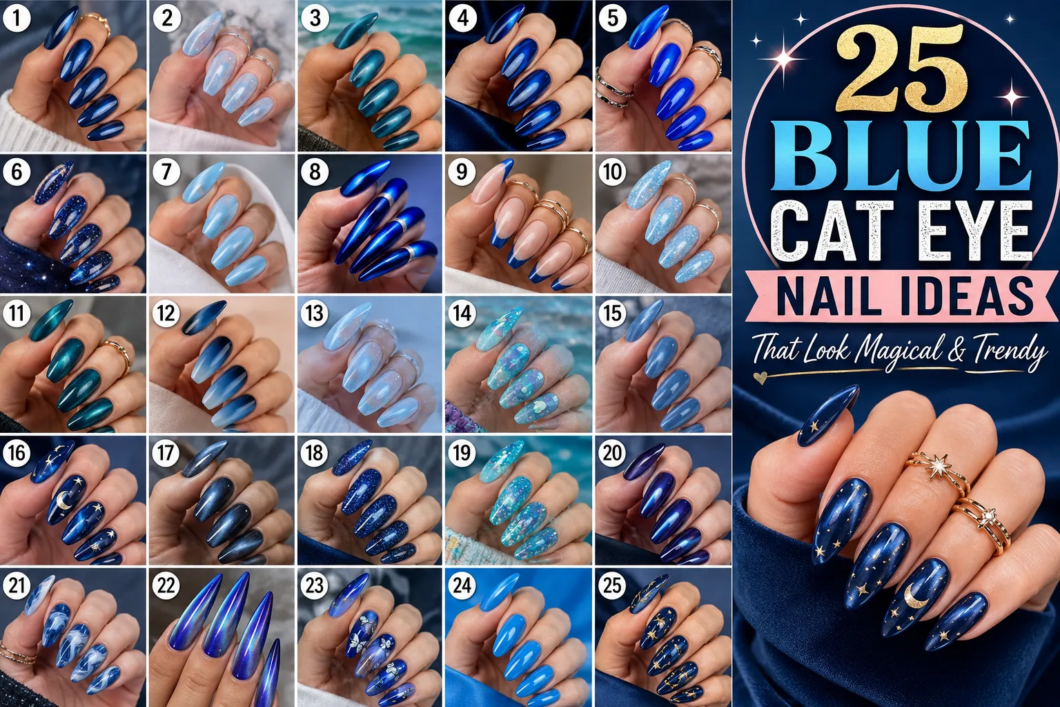 blue cat eye