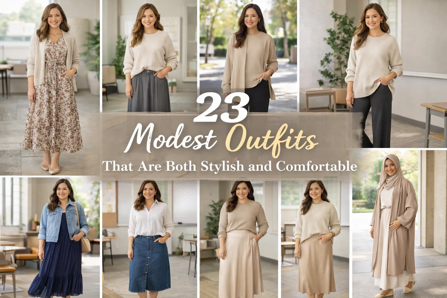 modest outfits that