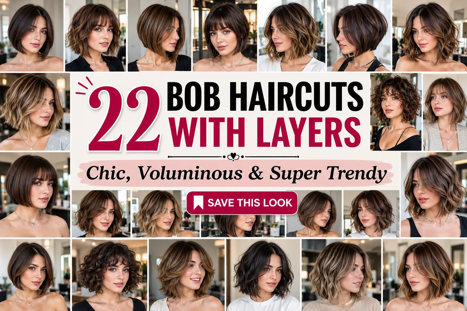 bob haircuts layers