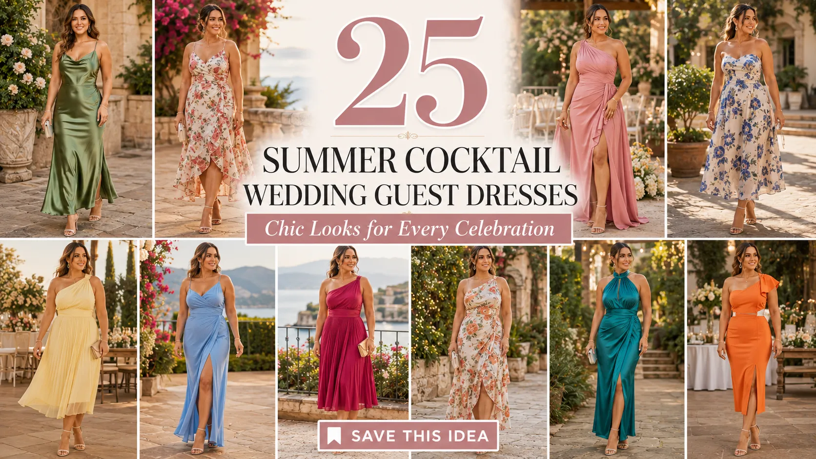 summer cocktail wedding