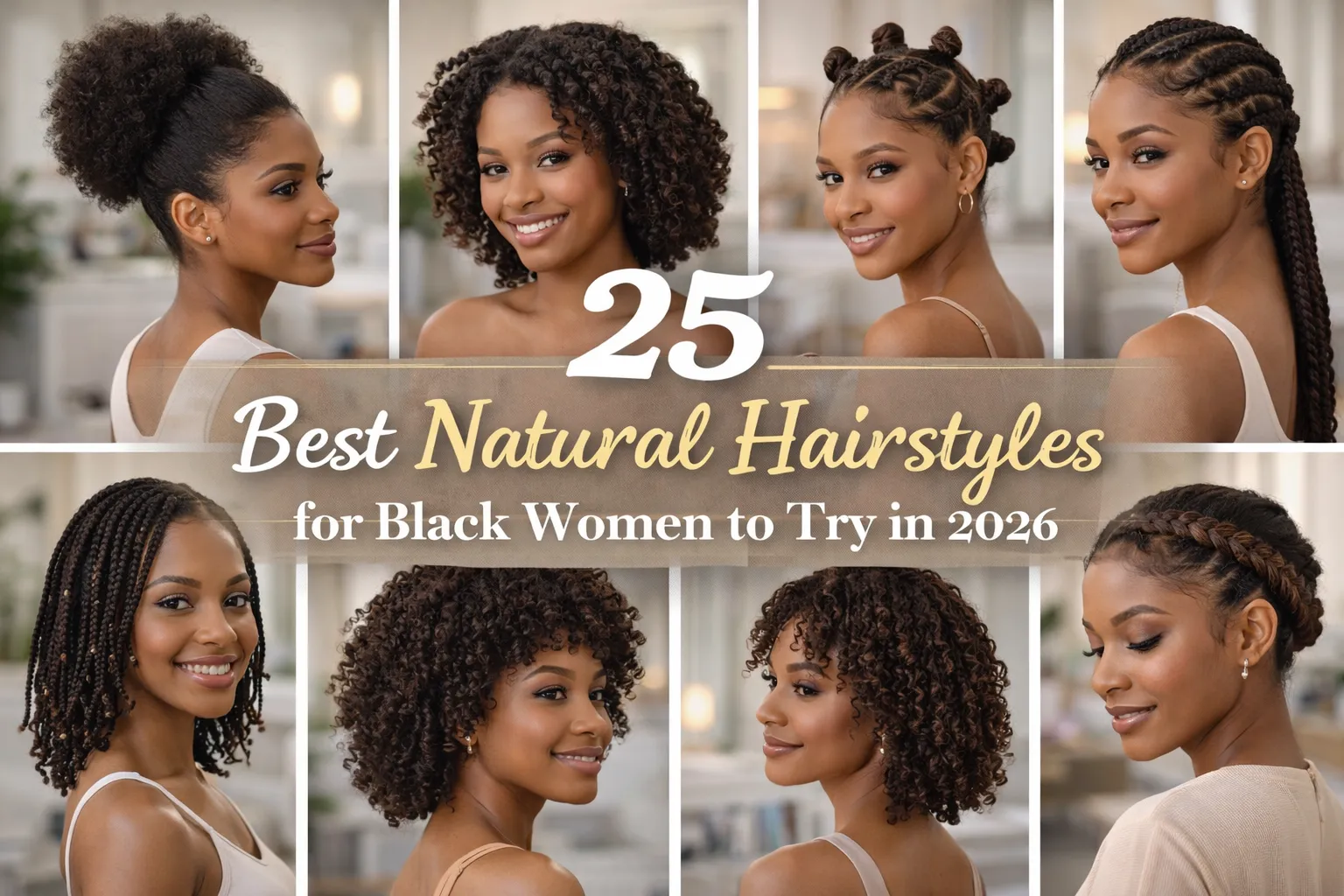 natural hairstyles black