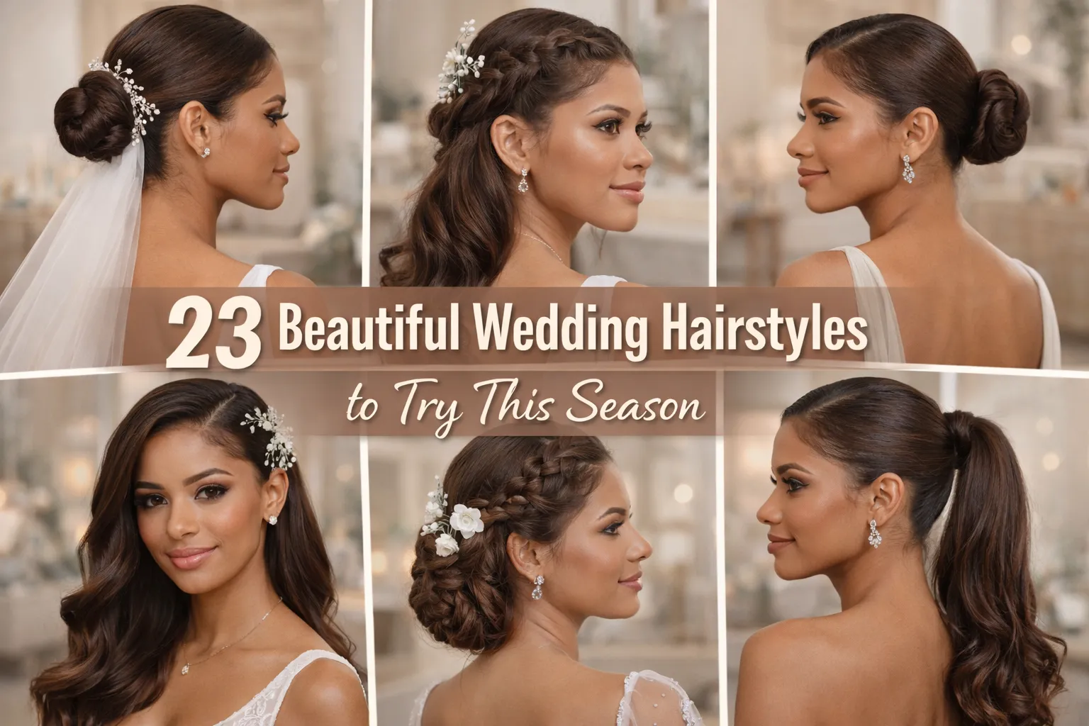 beautiful wedding hairstyles