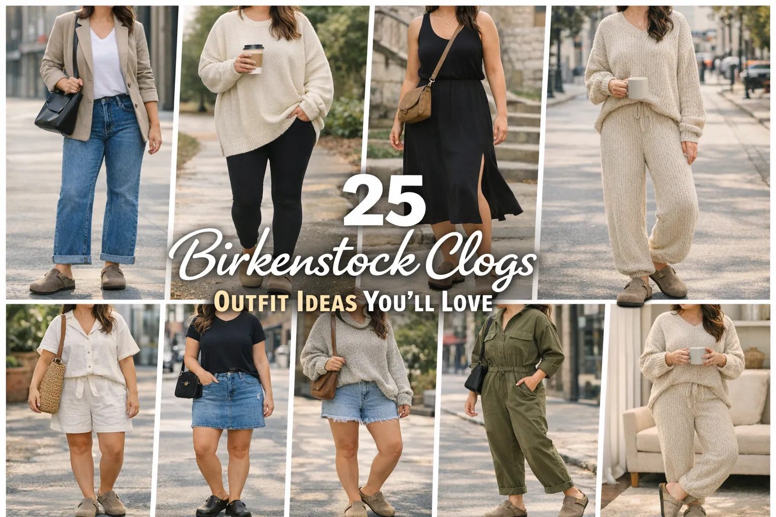 birkenstock clogs outfit