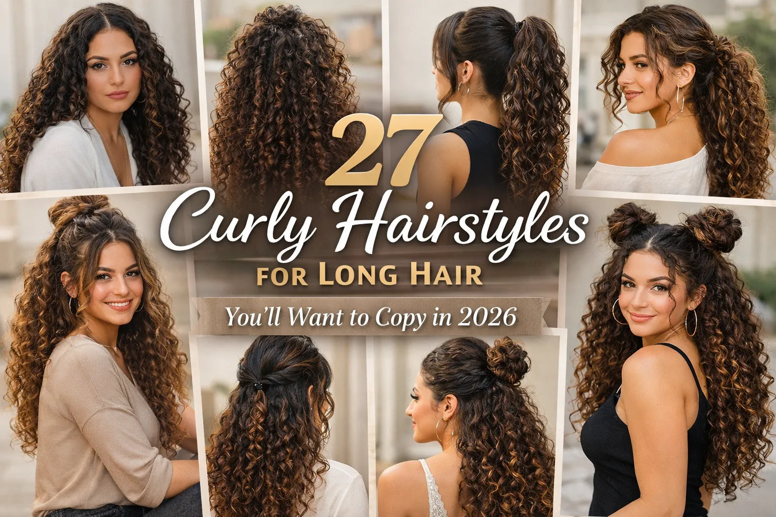 curly hairstyles long