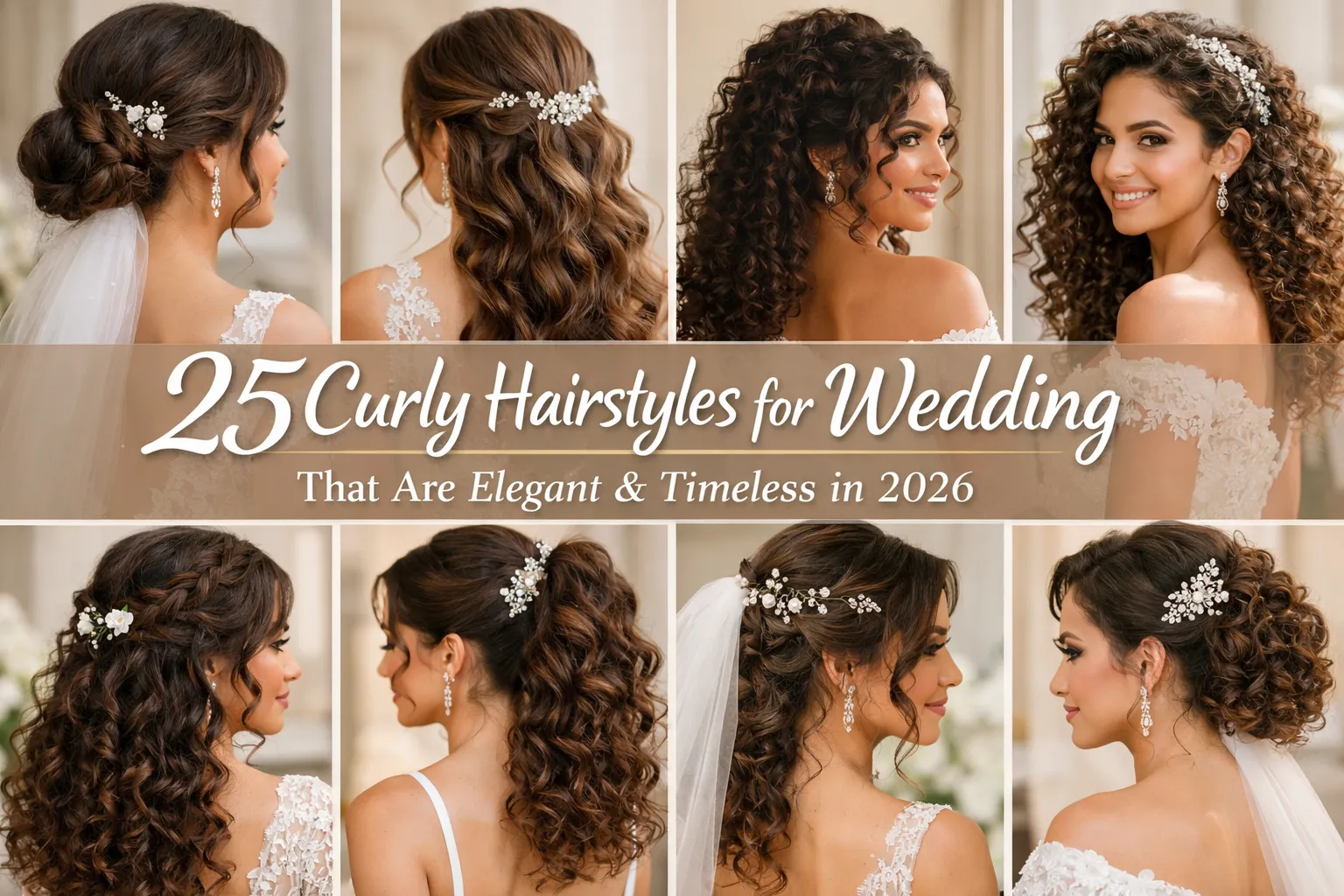curly hairstyles wedding