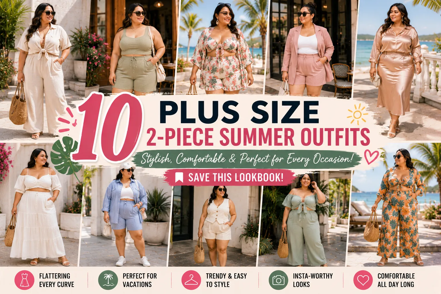 plus size 2piece