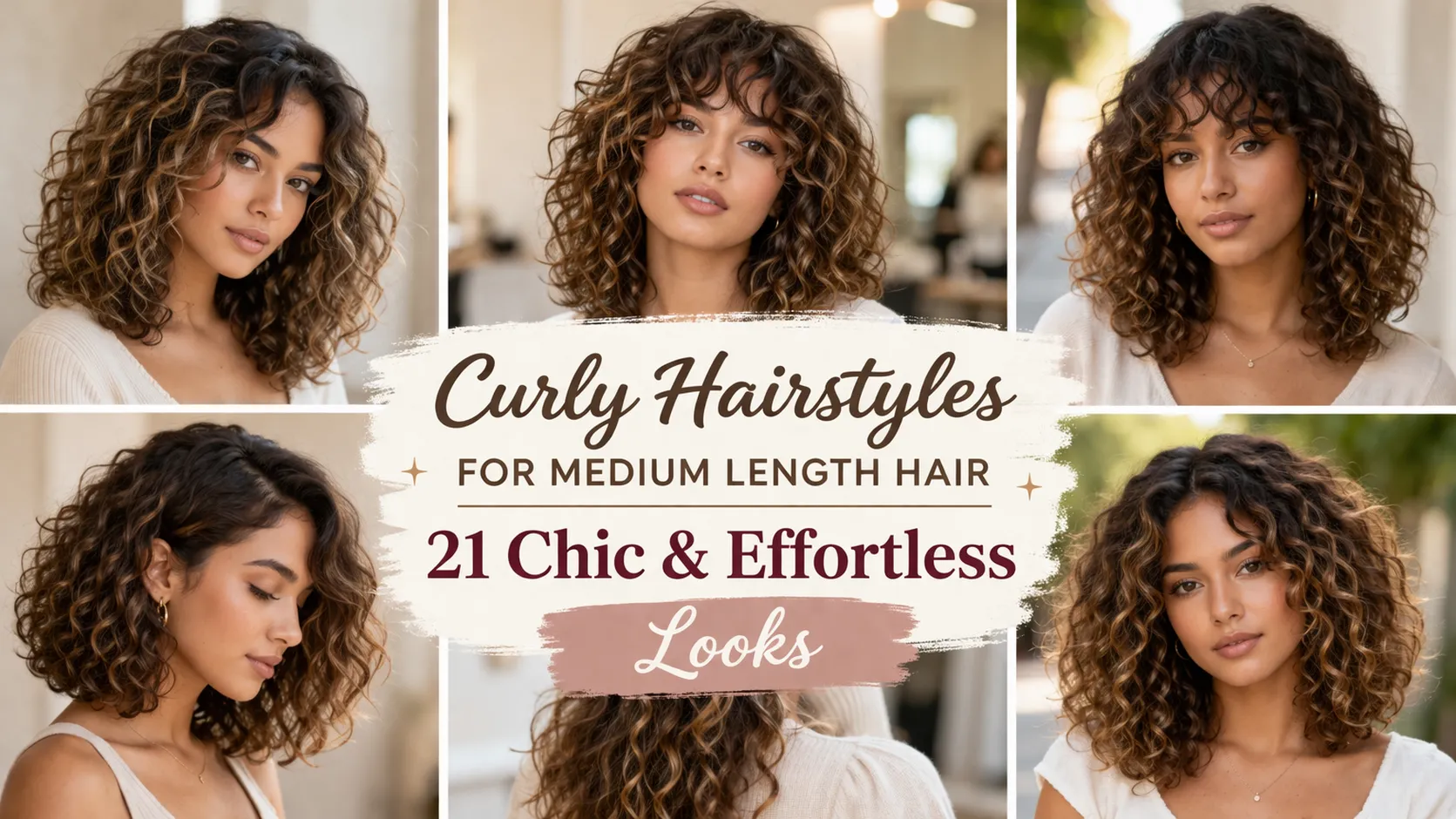 curly hairstyles medium