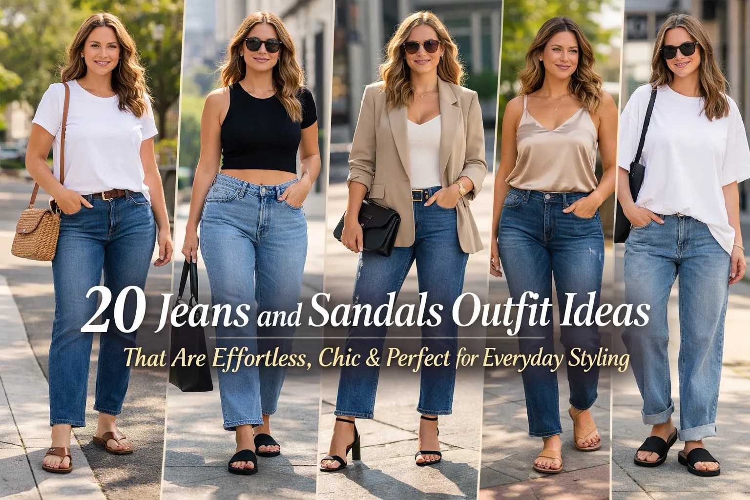 jeans sandals outfit