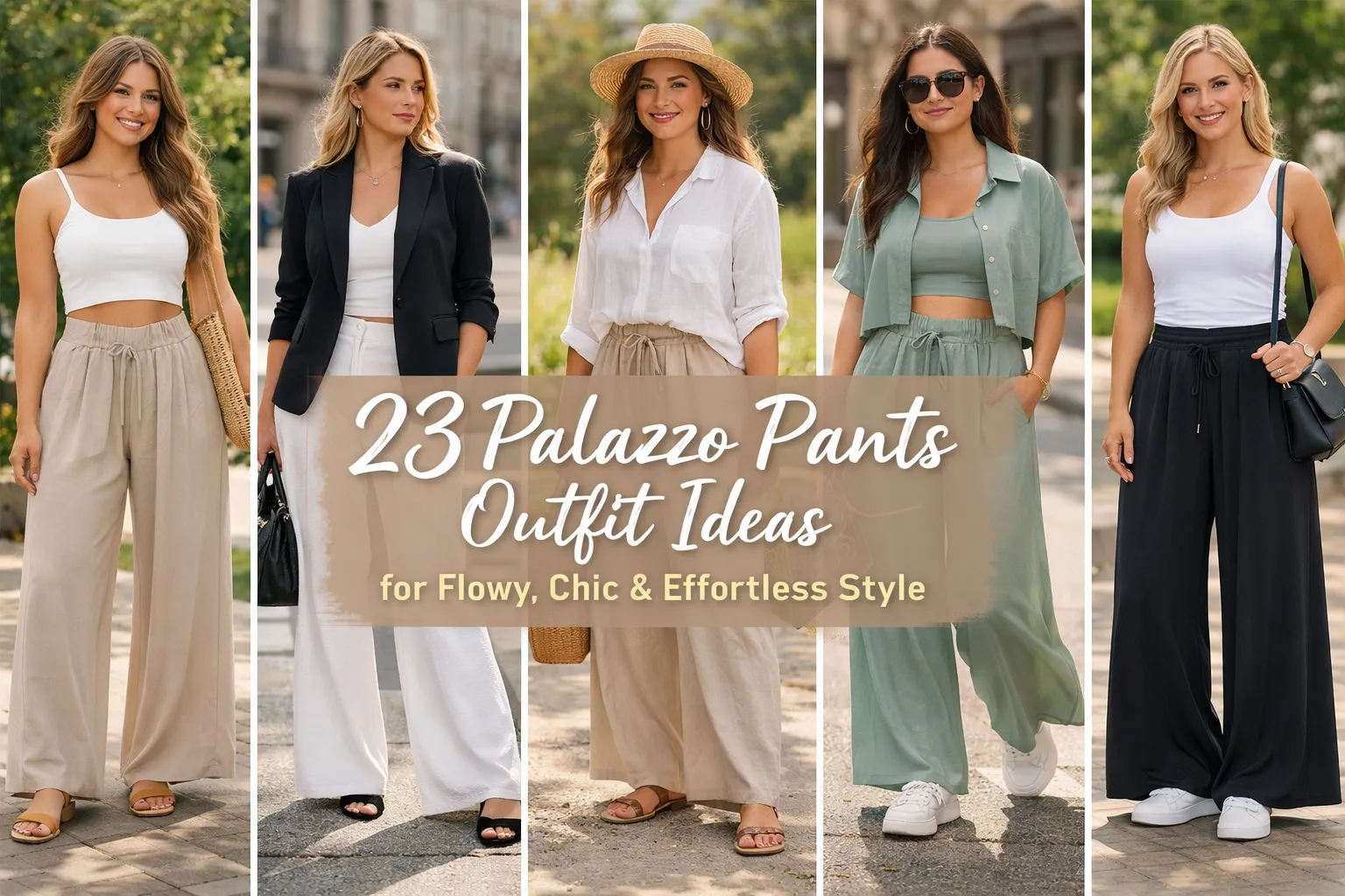 palazzo pants outfit