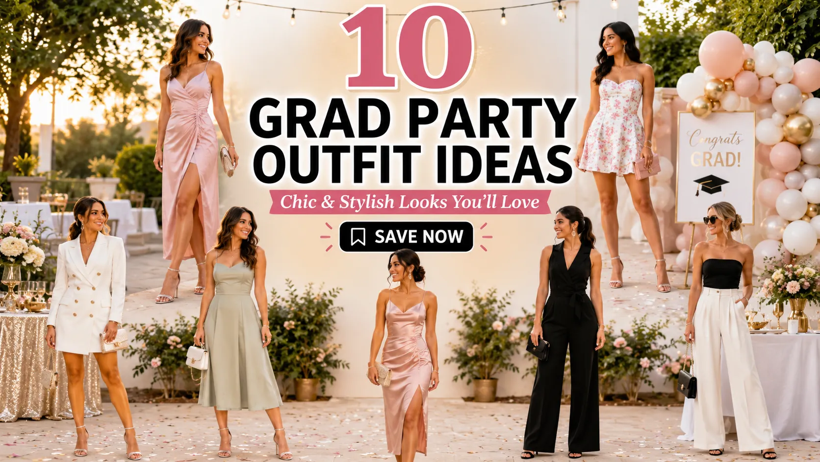grad party outfit
