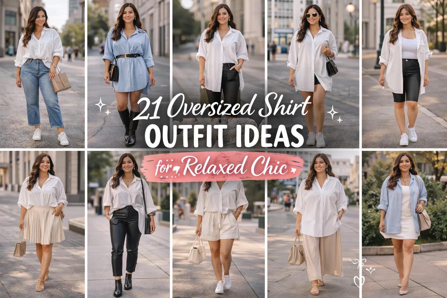oversized shirt outfit