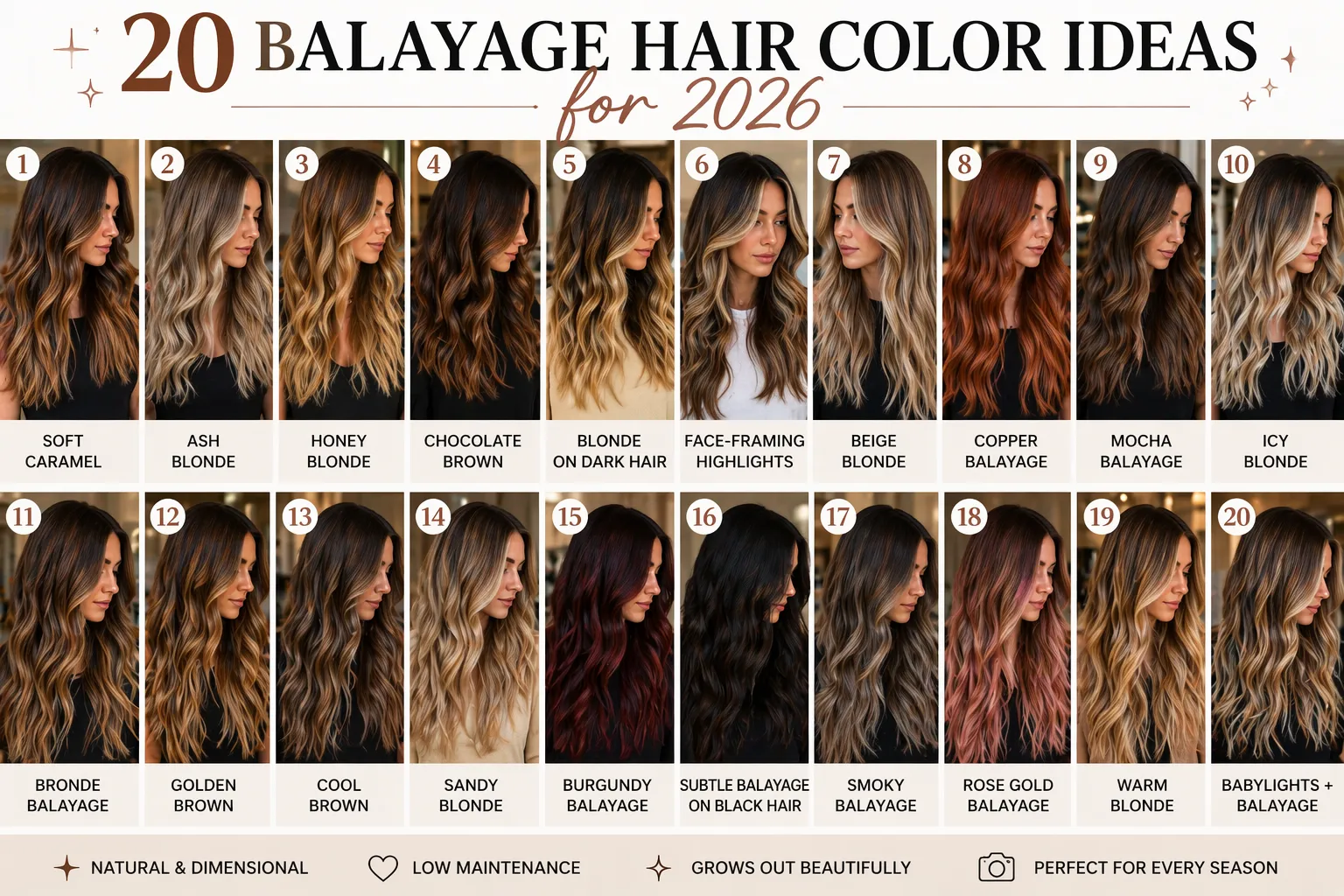 balayage hair color