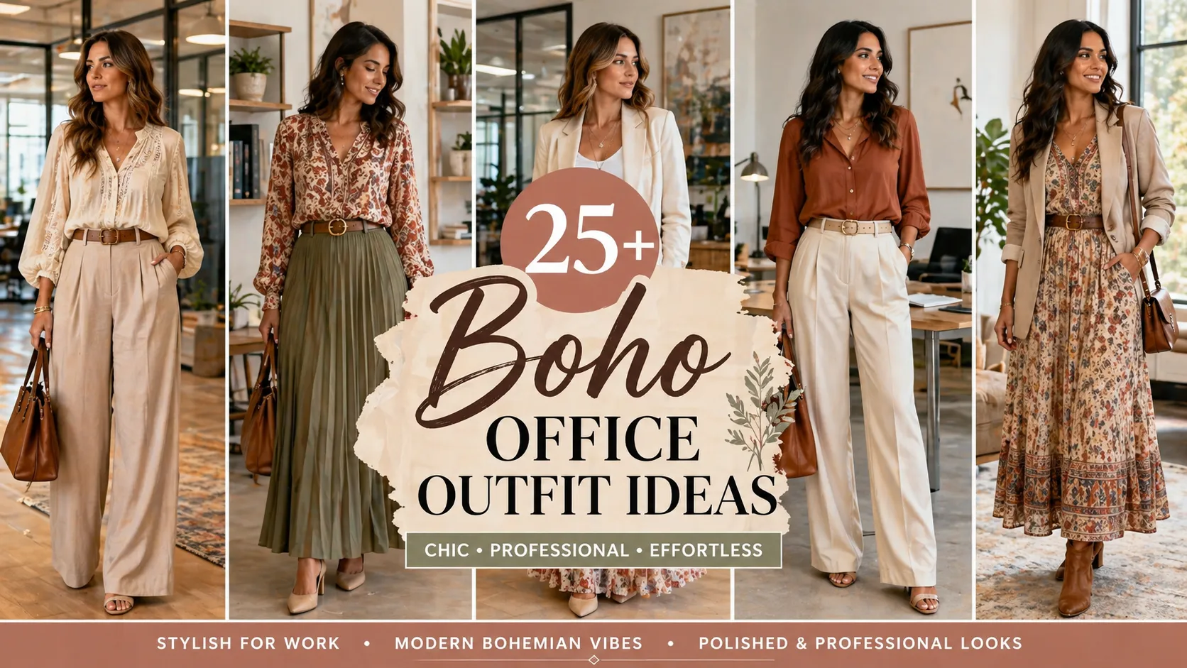 boho office outfit