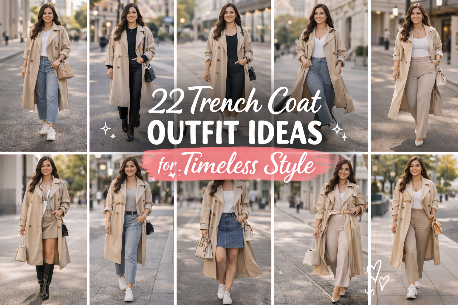 trench coat outfit