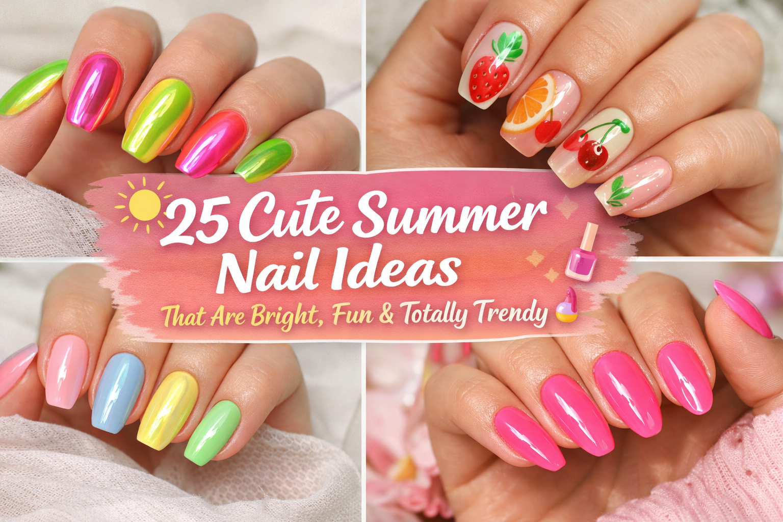 cute summer nail
