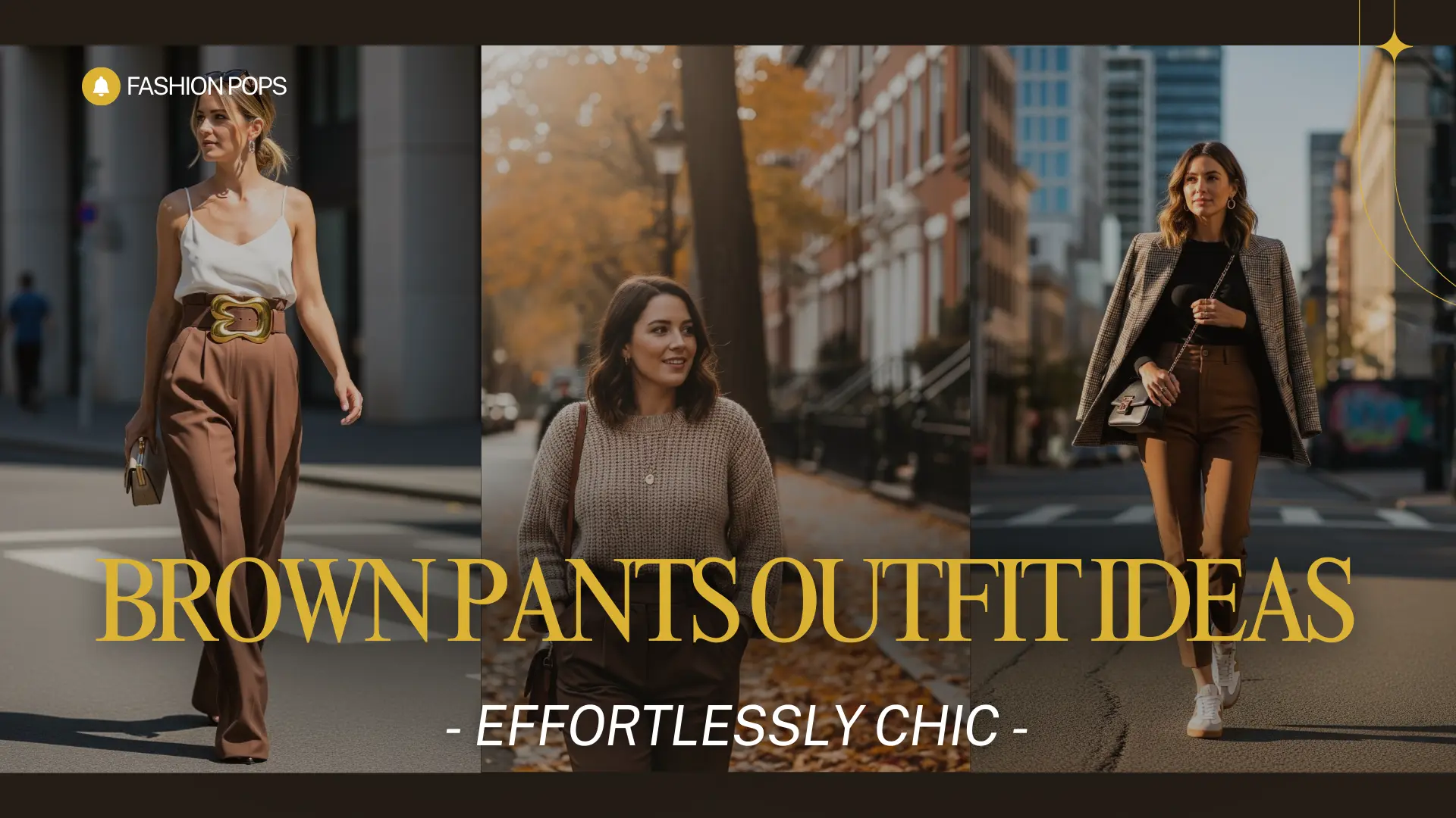 brown pants outfit