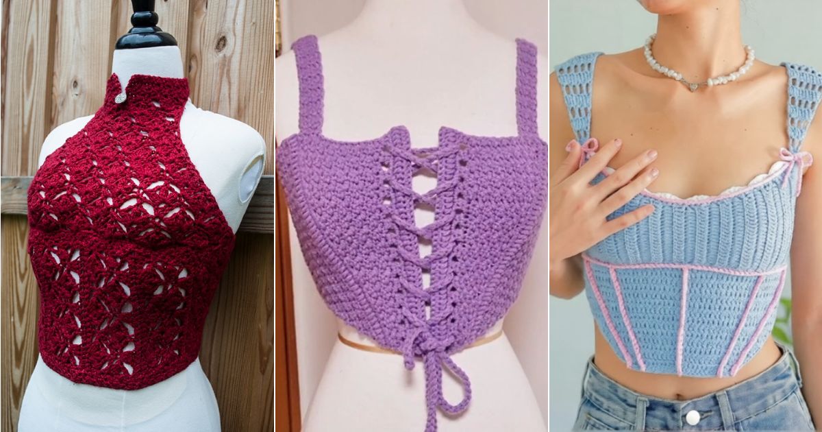 corset crop top