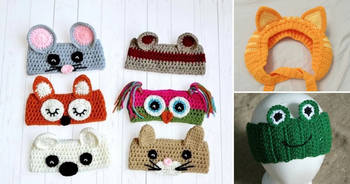 crochet animal ear