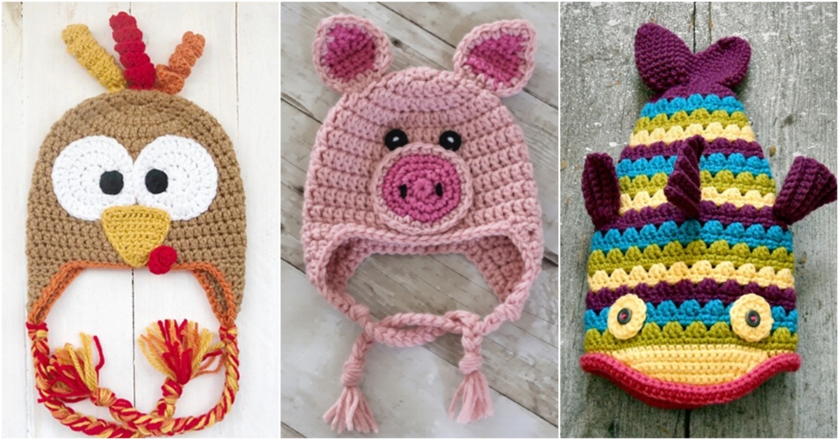 Crochet Animal Hats