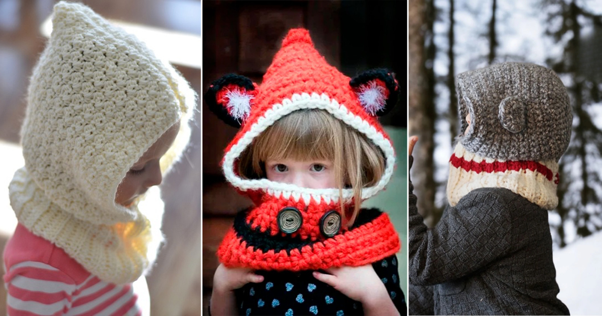 crochet baby hooded