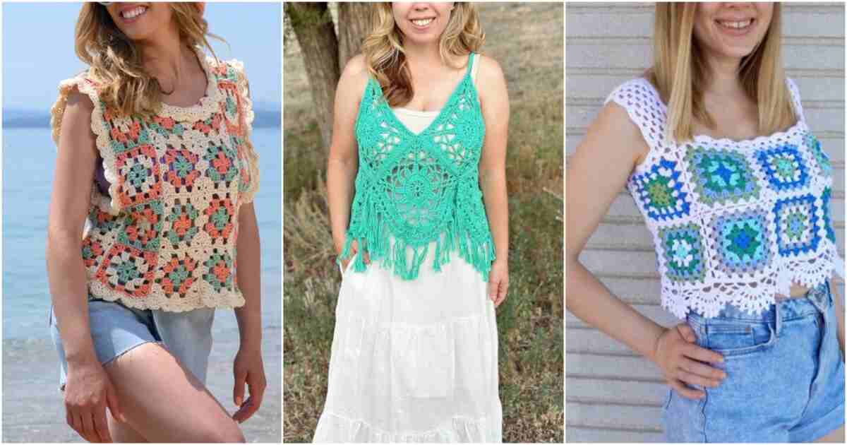 crochet granny summer