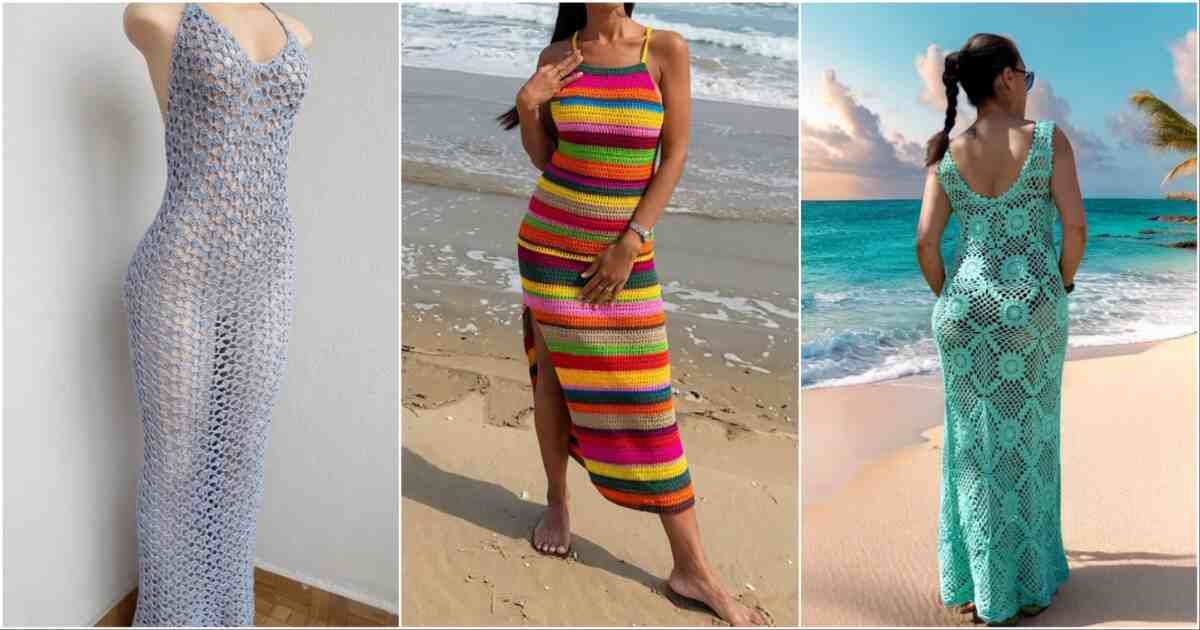 crochet summer maxi