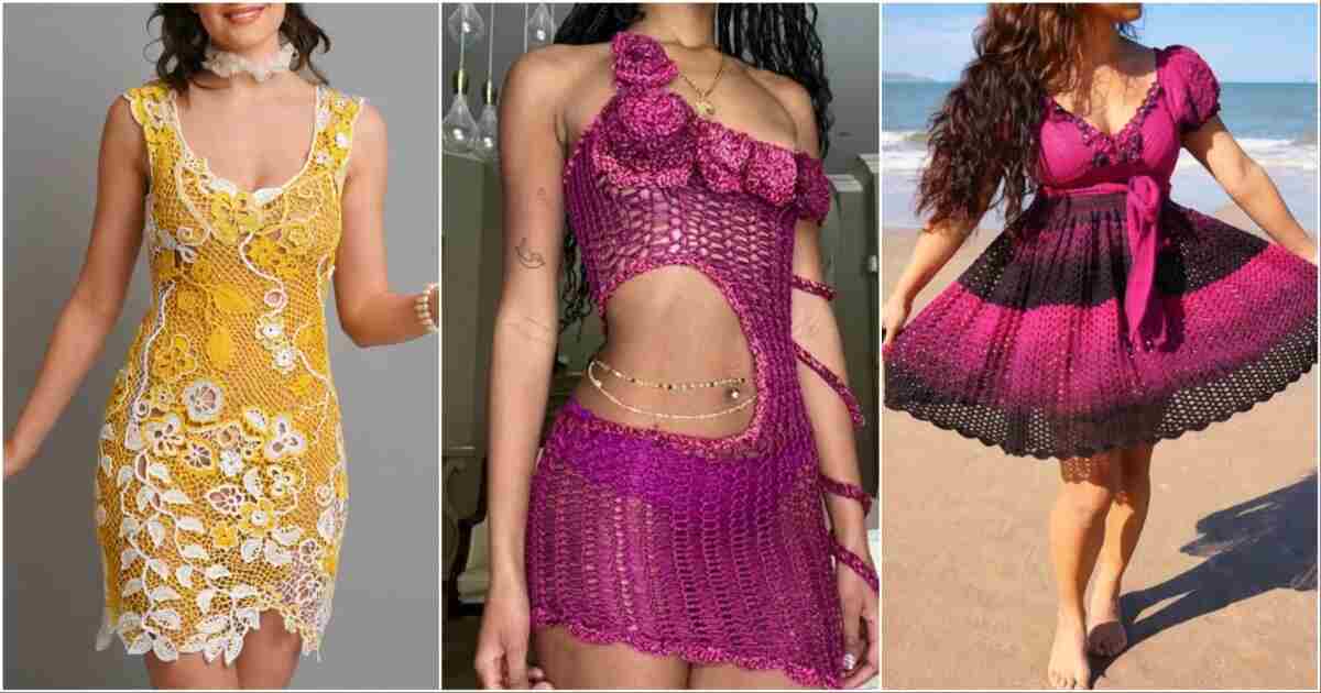 crochet summer party