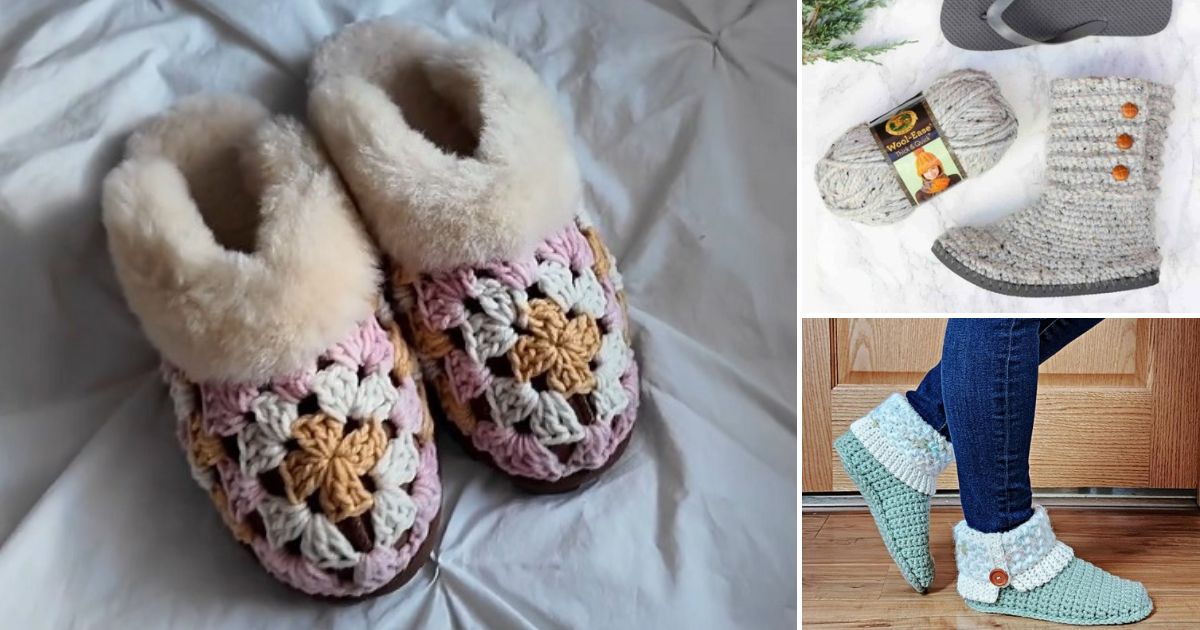 crochet ugg style