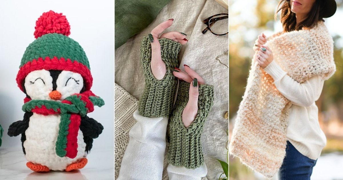 crochet winter free