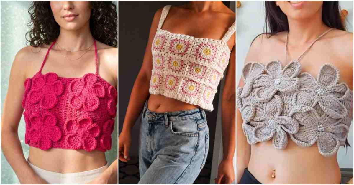 crochet zara top
