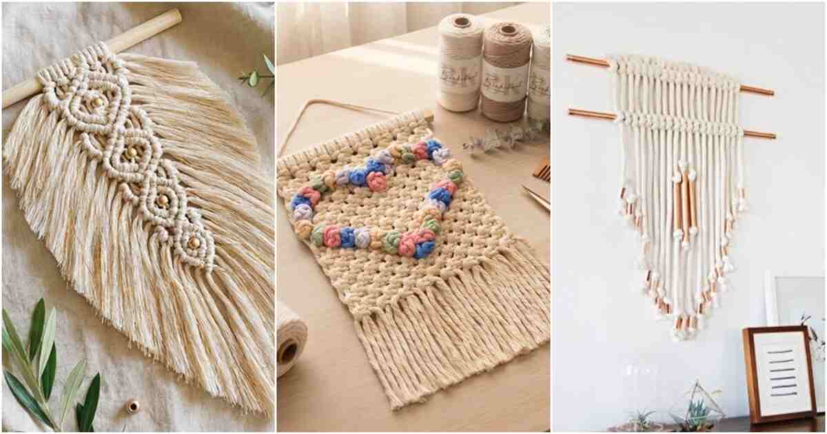 macrame wall hanging