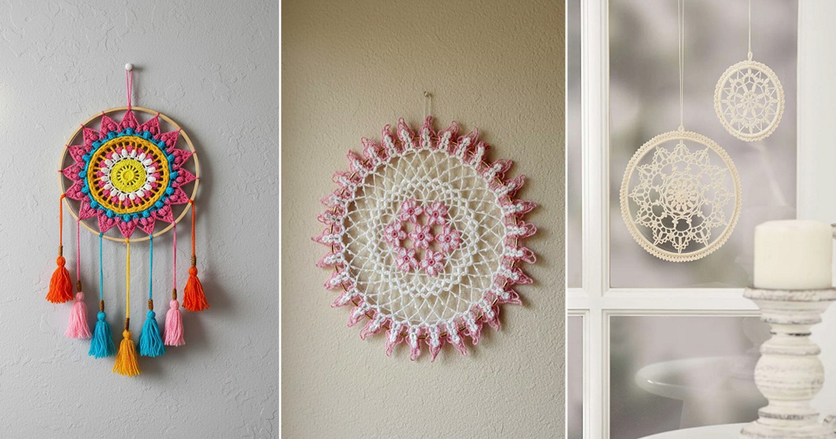 doily wall hanging