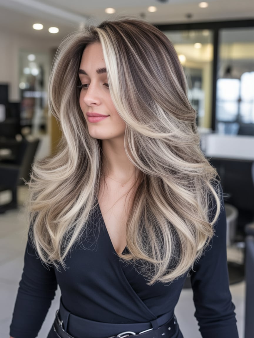 brown hair blonde