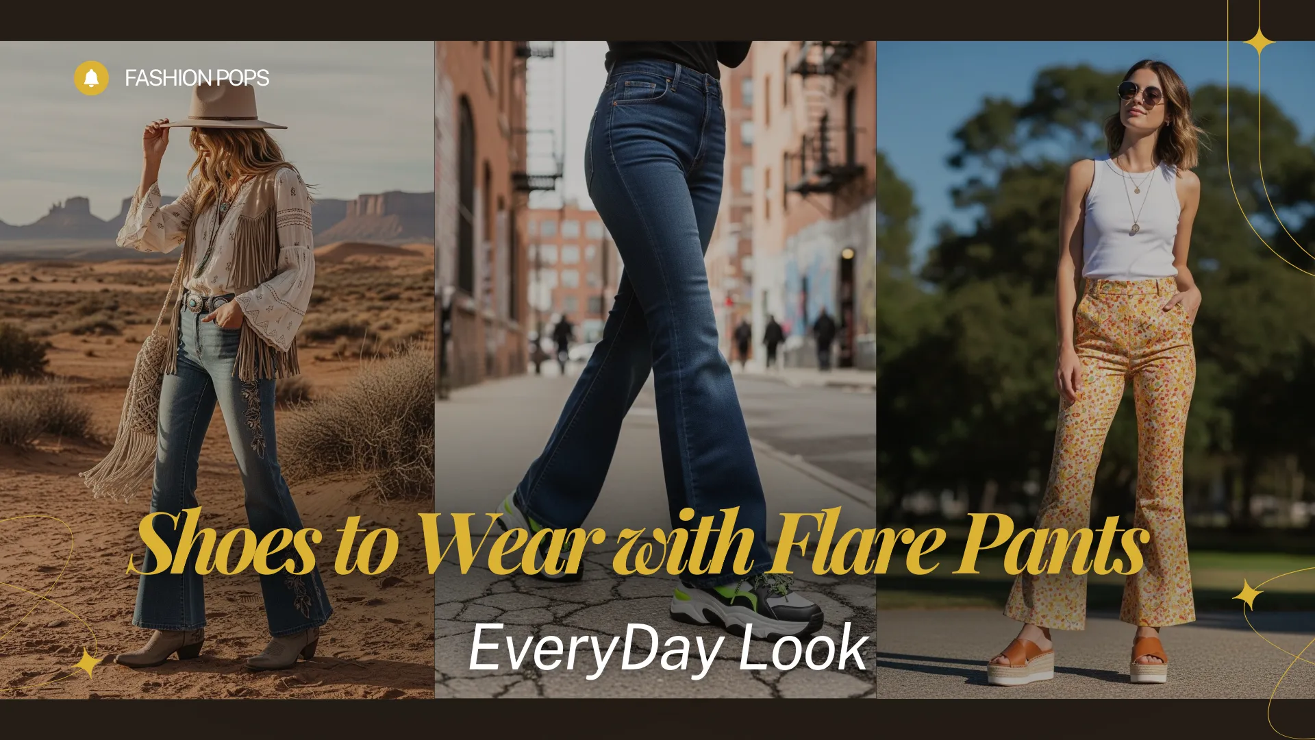 shoes wear flare
