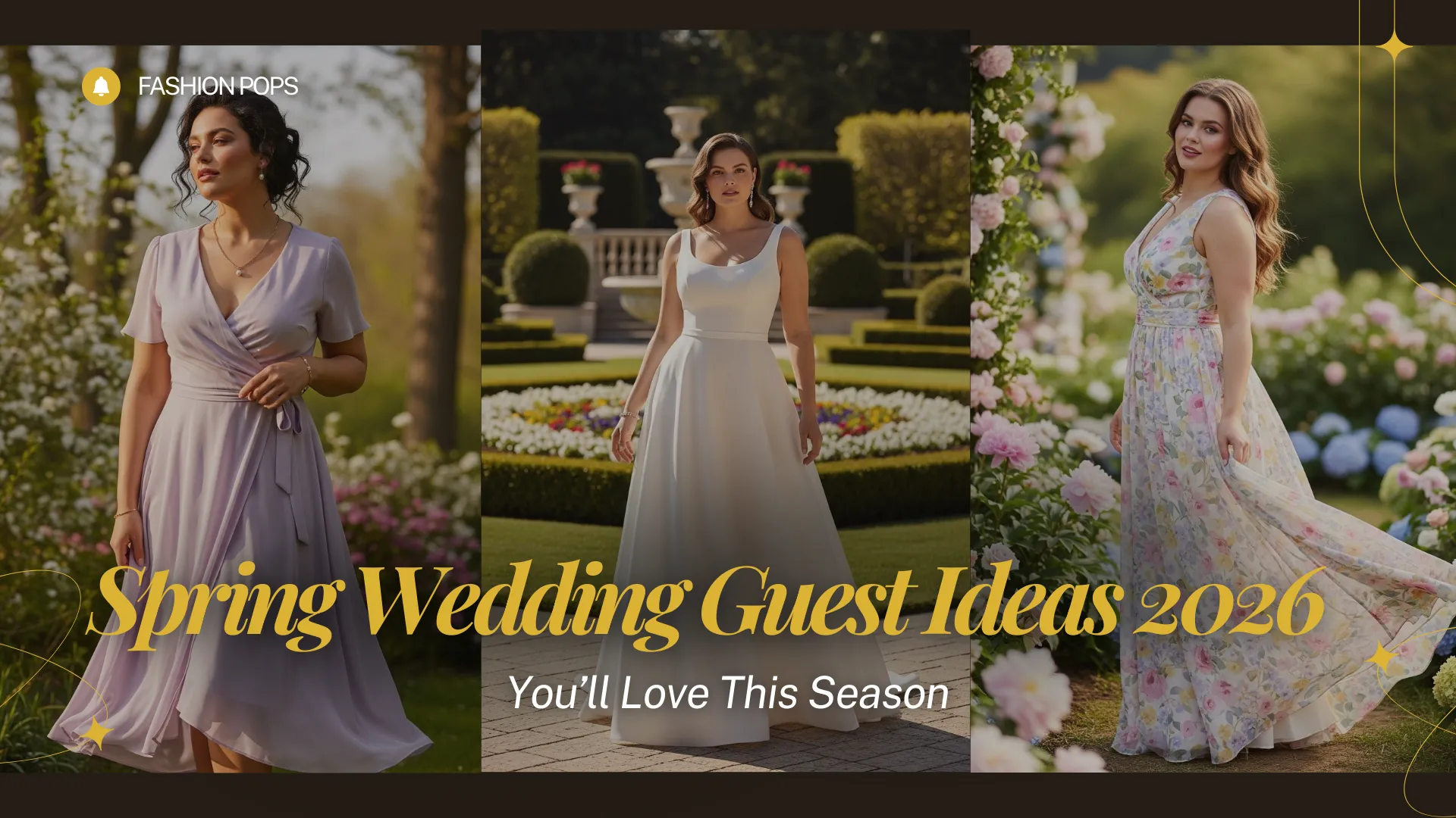 spring wedding guest