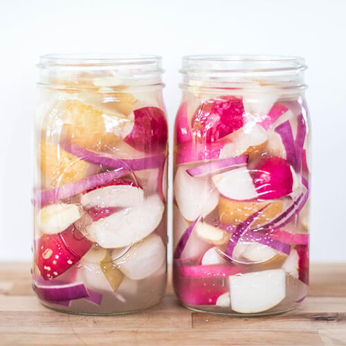 How To Make Lacto-Fermented Radishes 5 make lactofermented radishes