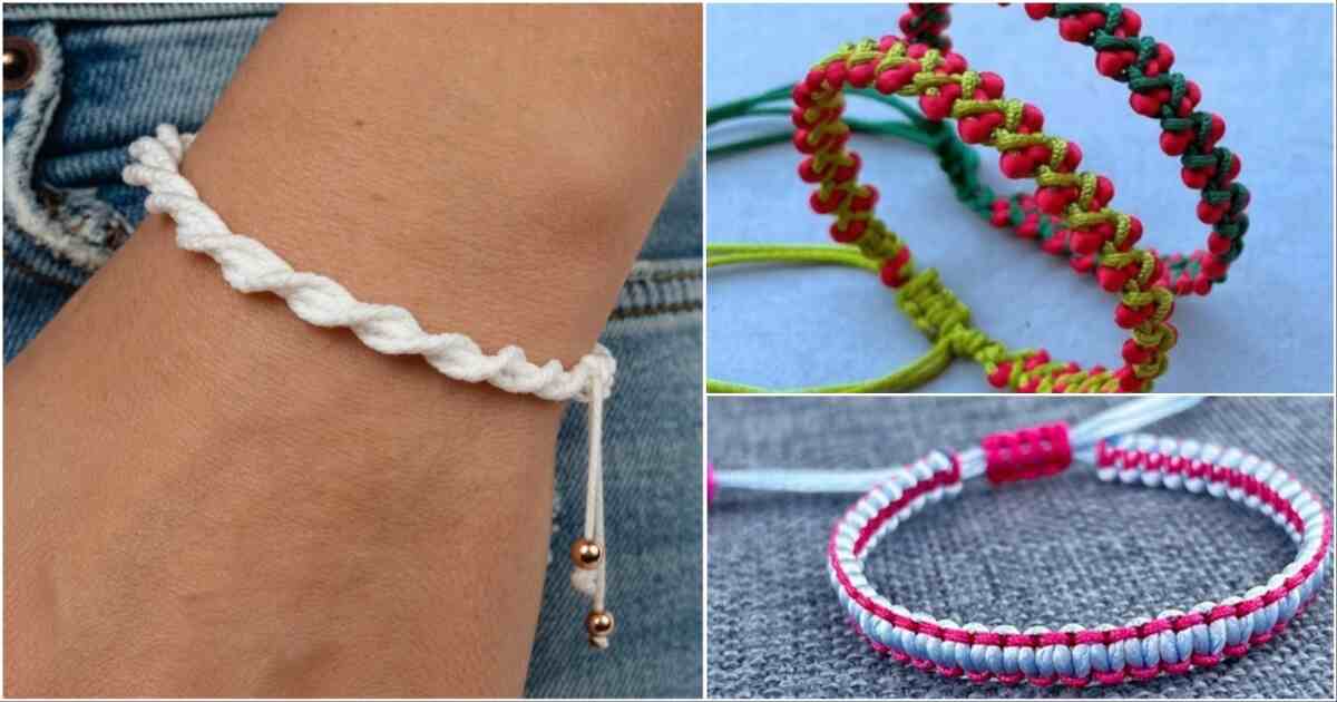 6 Five Minutes Macrame Bracelet Free Patterns 10 five minutes macrame