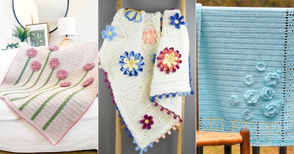flower blanket free