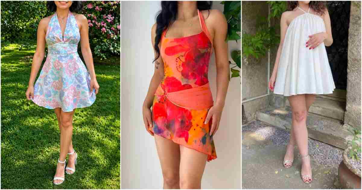 9 Halter Dress Free Sewing Patterns 10 halter dress free