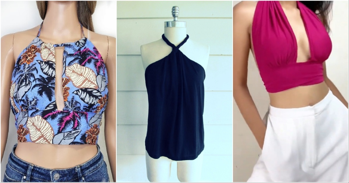 4 Ten Minutes Halter Top Free Sewing Patterns 2 ten minutes halter