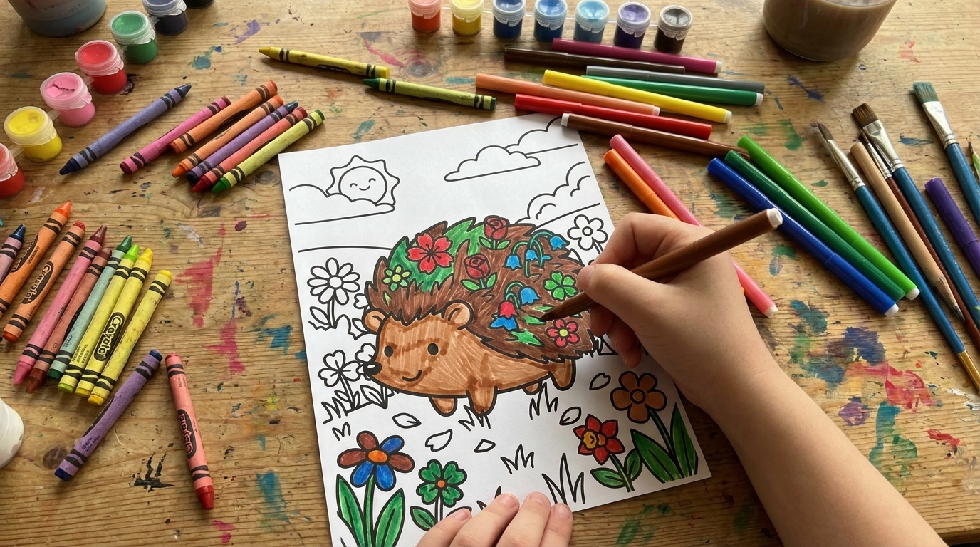 25 Free Spring Coloring Pages Kids Will Actually Love 7 free spring coloring