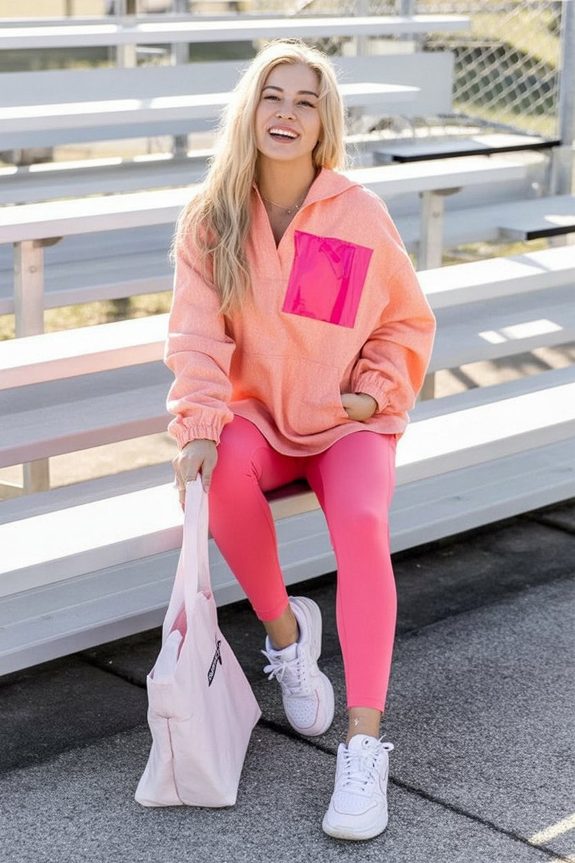 fresh spring athleisure