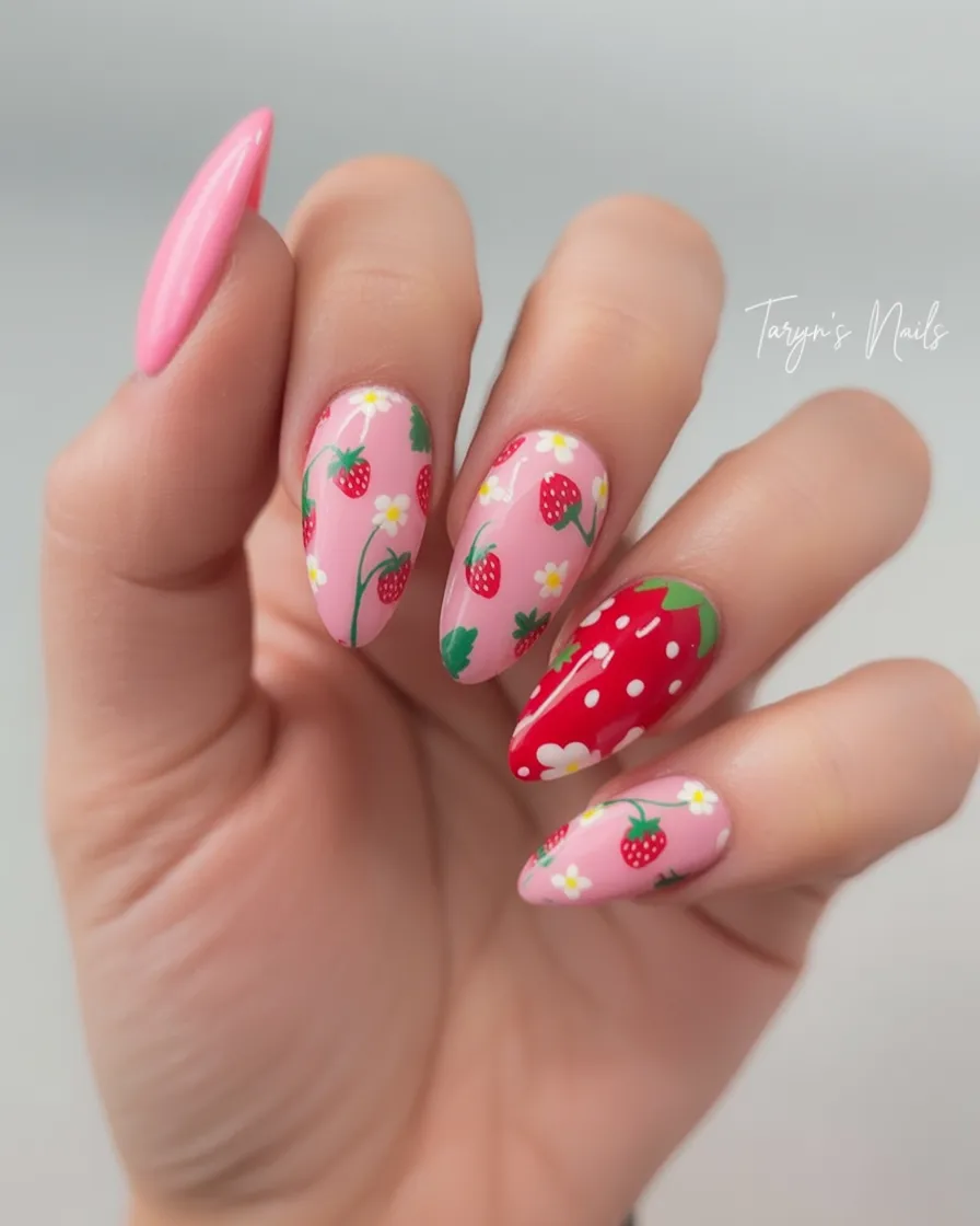 spring fruit nails