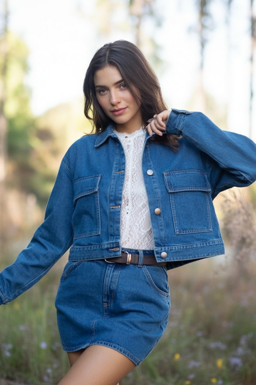 21 Jean Jacket Outfits 2025 to Elevate Your Everyday Style 1 jean jacket outfits