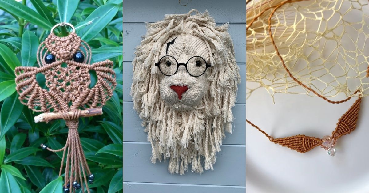6 Macrame Harry Potter Free Patterns 7 macrame harry potter