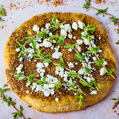 Manakish (Middle Eastern Pizza) 8 manakish middle eastern