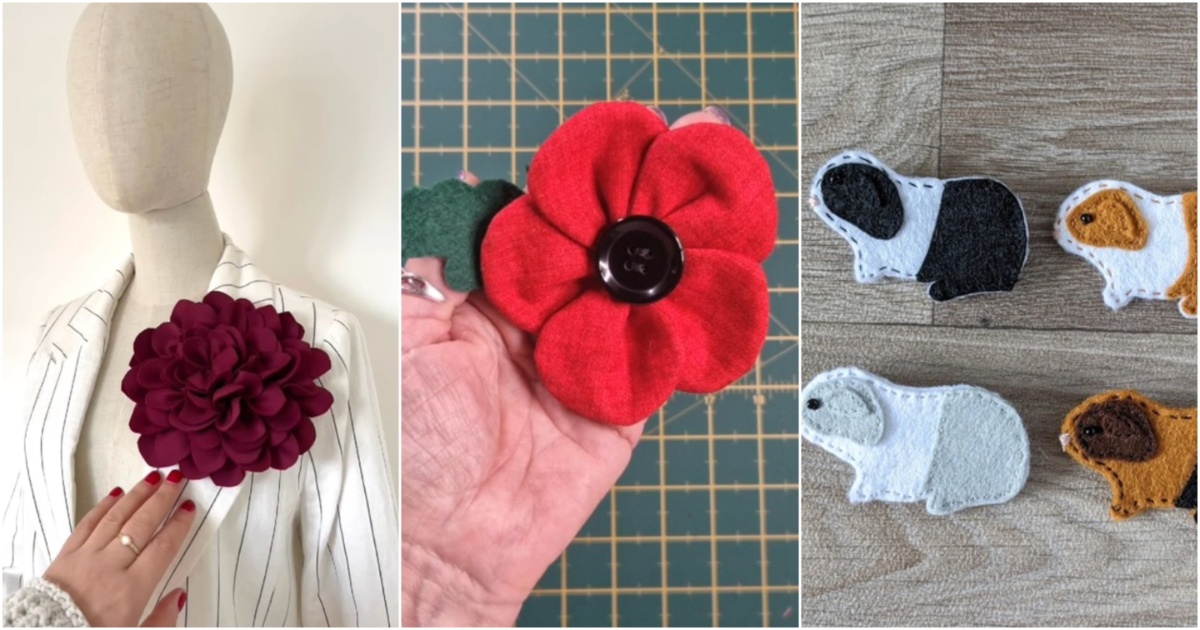 unique brooch free