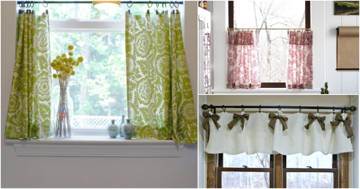 7 Kitchen Curtain Free Sewing Patterns 4 kitchen curtain free