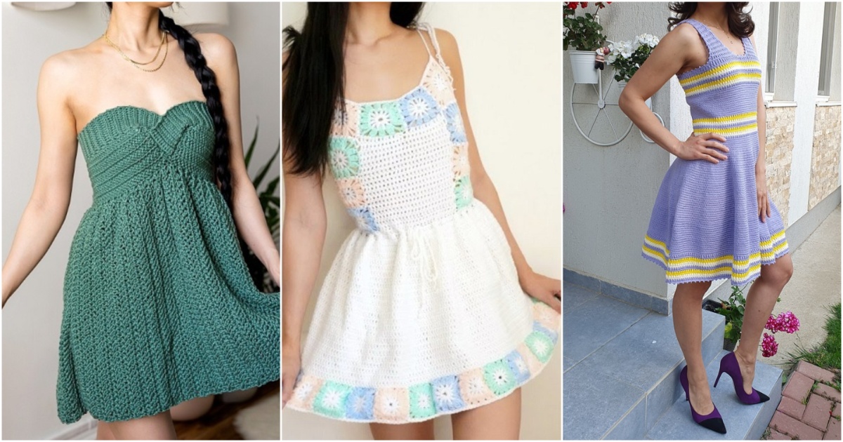 10 Crochet Sundress Free Patterns 9 crochet sundress free