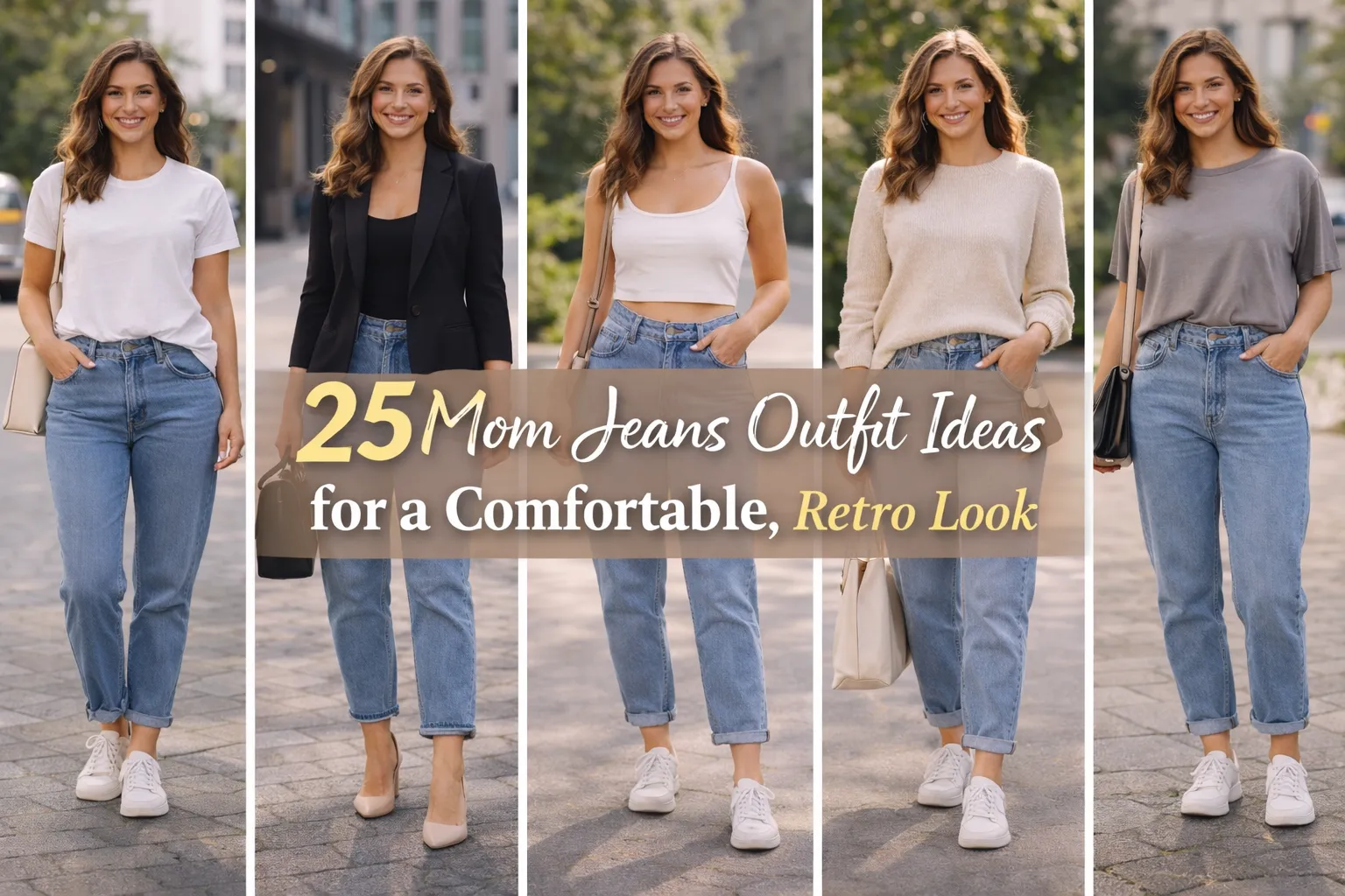 mom jeans outfit